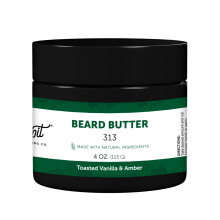 Detroit Grooming Co. Men's Beard Butter - Soften Thicken Hydrate and Rejuvenate Your Beard with Safflower Oil and Shea Butter- Beard Care - St