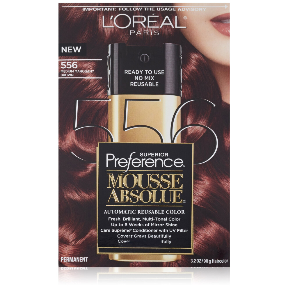 L'Oreal Paris Superior Preference Mousse Absolue  556 Medium Mahogany Brown