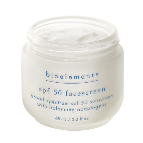 Bioelements SPF 50 Facescreen bredspektret solcreme 2,3 ounce