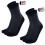 Zensah Bunion Ease Corrector Relief Sock - Toe Separator Design (2 Pairs - Black/Grey  Large) 1