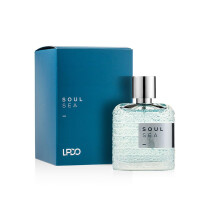 LPDO Soul Sea EDP Unisex 100ml Perfume - Marine Fragrance with Sea Breeze Accord & Bergamot - Heart of Seaweed White Flowers & Pepper - Base Not