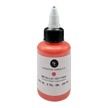 Narrative Cosmetics Metallic Alcohol Airbrush Paints - 2 fl oz Skin Safe Quick Dry Vattentt Svetttt Transferproof Flytande Makeup fr Bodypaint
