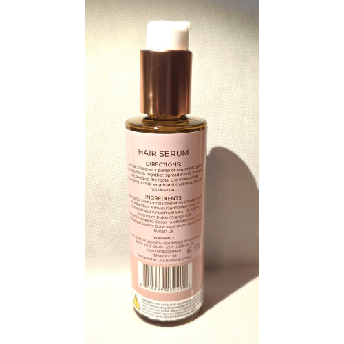 Manna Kadar Mane Kokosnuss- und Sheabutter-Haarserum, 6 oz, 2 Stck, Rosa 2