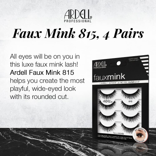 Ardell Ardell Faux Mink 815 Clios 4 pares (pacote com 1) 1