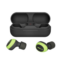 ISOtunes Free 2.0 True Wireless Earbuds: Improved 25 dB Noise Reduction Rating 21 Hour Total Battery Life Noise Cancelling Mic OSHA Compliant