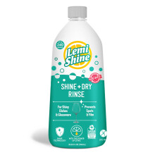 Lemi Shine - Shine + Dry Natural Dishwasher Rinse Aid Hard Water Stain Remover (1 Pack - 25.35 oz)