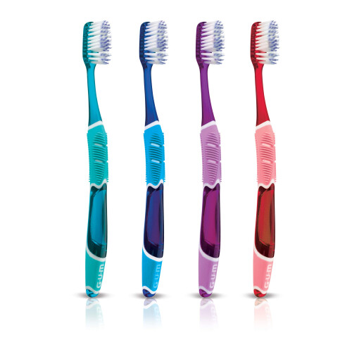 Brosse à dents GUM Technique Deep Clean - Compact Doux - Pour adultes aux gencives sensibles - 2 unités 1