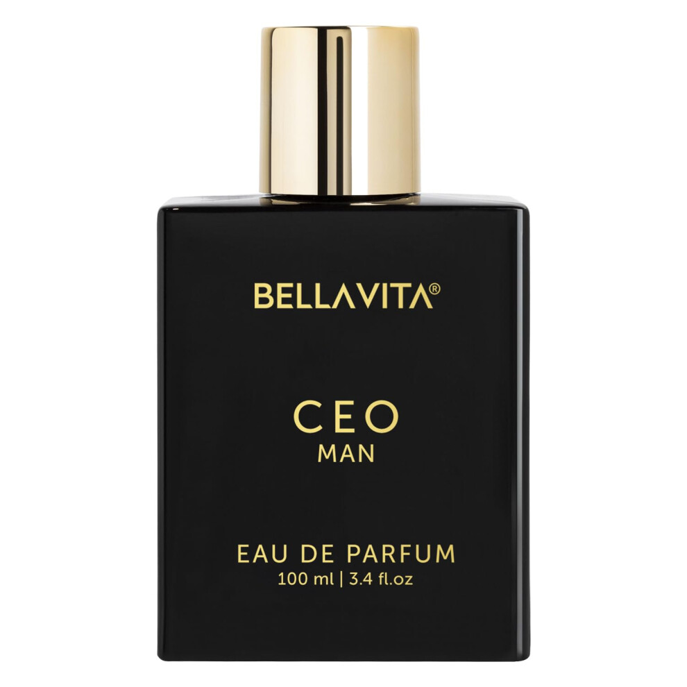 Bella Vita Luxury Ceo Man Perfume For Men (3.3 Fl.oz) - Eau De Parfum With Lemon Lavender Tonka & Agarwood | Long Lasting Perfume For Men Vega
