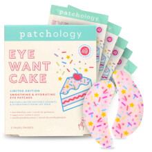 Patchology Eye Want Cake Limited Edition Hydrating & Smoothing Eye Patches - Under Eye Masks for Puffy Eyes Dark Circles and Fine Lines - Birth