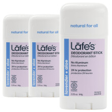Lafe's natrliches Deodorant | 2,25 Unzen aluminiumfreier, natrlicher Deodorant-Stick fr Damen und Herren | Frei von Parabenen und Backpulver mit 2