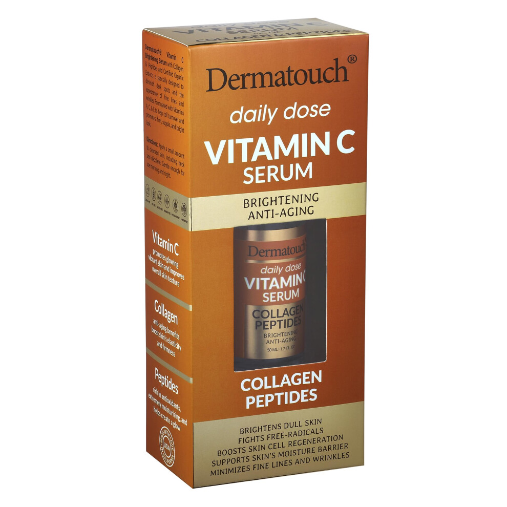 Dermatouch Dark Daily Dose Vitamin C Serum 1.7 Fl Oz - Made In America