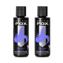 ARCTIC FOX Vegansk a krut semipermanentn barva na vlasy - PERIWINKLE 4 Fl Oz (balen 2 ks)
