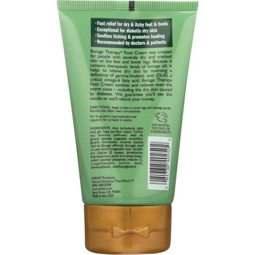 Shikai Cream Foot Borage 2