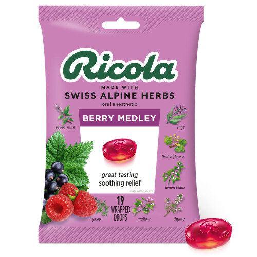 Ricola thrt drp bry mdly (12 x 19 ct)