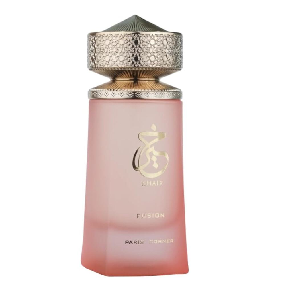 Paris Corner | Khair Fusion Lychee Perfume 3.4 Fl Oz | A Lychee Perfume Blending Fruity Notes Of Lychee Blackcurrant And Red Apple With Floral