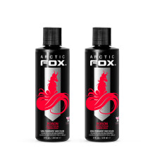 ARCTIC FOX Vegan en Cruelty-Free Semi-Permanente Haarkleur - POISON 8 Fl Oz (2-pack)