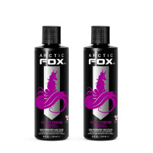 ARCTIC FOX Vegansk a krut semipermanentn barva na vlasy - FIALOV DREAM 8 Fl Oz (balen 2 ks)