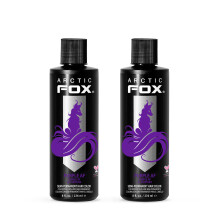 Arctic Fox Vegan e Tintura per capelli semi-permanenti senza crudelt-Purple Af 8 Fl oz (confezione di 2)