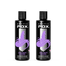 ARCTIC FOX Vegansk a krut semipermanentn barva na vlasy - GIRLS NIGHT 8 Fl Oz (balen 2 ks)