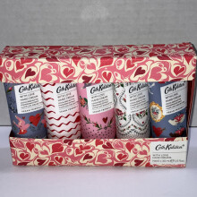 Heathcote & Ivory Cath Kidston con amore Cassis & Rose Marbled Hearts Cream Set 5x 30ml