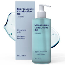 10oz leitfhiges Gel fr Mikrostromgerte  Kollagenpeptide und Hyaluronsure steigern die Ausstrahlung der Haut  speichert Feuchtigkeit fr 24 Stun