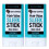 Studio Limited instantan Fab Edge Control Control Stick - max Hold non grasy Pomade pour les flyaways 0,53 oz / 15g 2 pack (noix de coco) 1