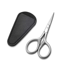 Hitopty Small Precision Ciseaux de 3,5 pouces en acier inoxydable en acier inoxydable polyvalent de toilettes de beaut    vintage pour les cheveux