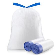 Bolso de basura bolsas de basura de 8 galones con cordero para latas de basura de 8 galones Bao de cocina Bao de bao Restaurante de la oficina en