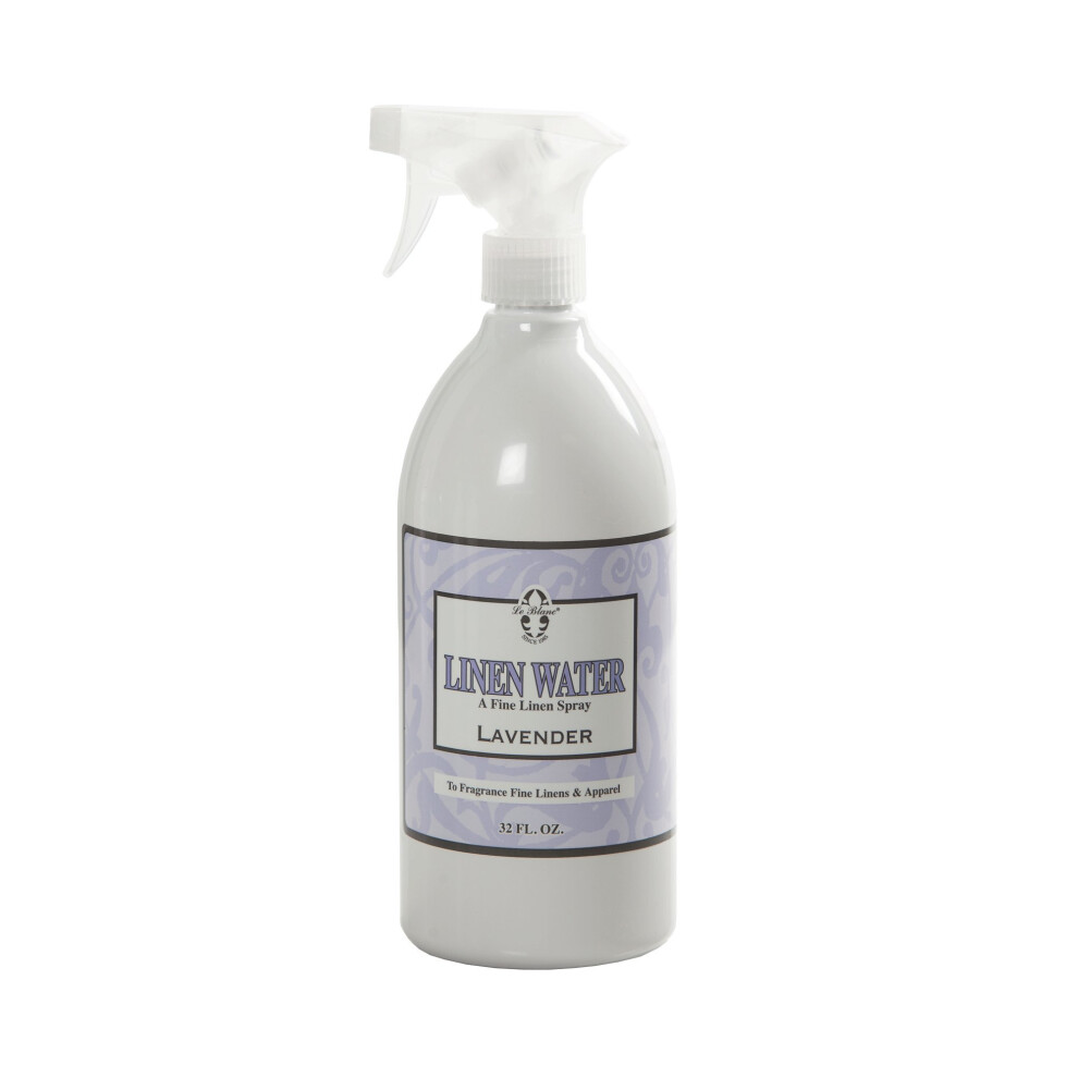 Le Blanc Lavender Linen Water - Luxury Spray for Refreshing Textiles and Apparel- 32 oz. (1 pack)-image-OPC-PHXSR8S-NEW