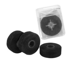 8 stk/pakke Bambus trkul tandtrd Mint smag tandtrd Indbygget spole flad trd udskiftning kerne tandtrd 50M hver (leveres med en ske til nem