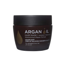 Luseta Argan Oil Mask para cabello para el cabello daado Engrosamiento de acondicionamiento profundo para el cabello delgado para el cabello seco 16