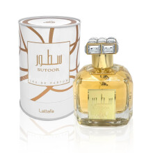 Lattafa Sutoor Eau de Parfum Spray para mujeres 3.4 onza
