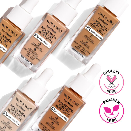 Wet n Wild Barefocus, Niacinamid Hauttönung, 1116328 Mokka 2