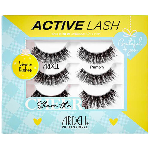 Ardell Ardell Active Lash Pump'n Holiday 3-pair Gift Set, 1 pack