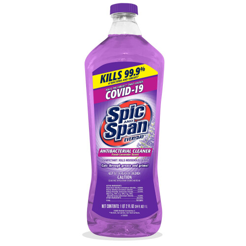 Spic And Span Lavender Antibacterial Pourable  34 Fl Oz