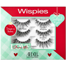 Ardell Wispies Holiday 3 Paar falsche Wimpern, inklusive Wispies Demi Wispies und Wispies 113