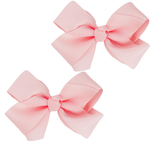 Lao de gorgoro de 3 polegadas para meninas - conjunto de 2 (rosa claro)