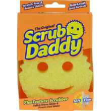 Scrub Daddy SCBSDPDQ Esponja Esfoliante Amarela (Pacote nico)
