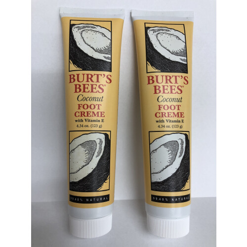 Burt's Bees Burt's Bees Coconut Foot Creme con vitamina E 4,34 once (confezione di 2) 2