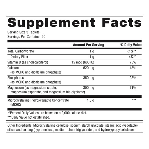 Metagenics, Bone Builder mit Magnesium, 180 Tabletten 1