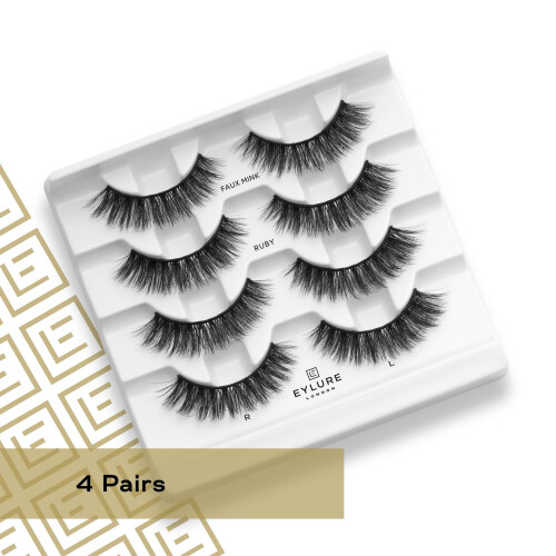 Eylure Eylure Luxe Faux Mink Ruby Eyelashes Multipack 1