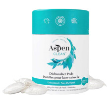 Pods di lavastoviglie non profumati di ascenclean a zero plastica a zero plastica verificata vegana ecologica ecologica detersivo per lavastoviglie n