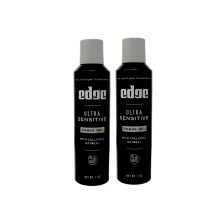 Edge Shave Gel Doftfri Ultra Sensitive med Havremjl 7 oz (paket med 2)