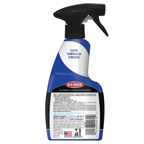 Weiman Gas Range Cleaner and Degreaser - 12 once - L'imballaggio pu variare 1