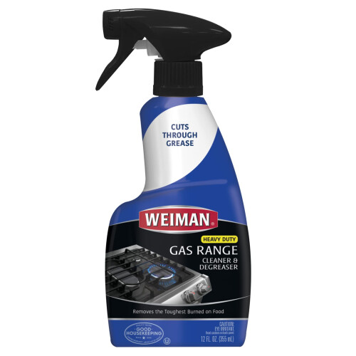Weiman Gas Range Cleaner and Degreaser - 12 once - L'imballaggio pu variare