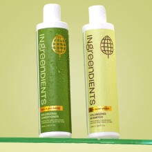 Ingreendients Niet-giftige veganistische volumegevende shampoo en conditioner met biologische ingredinten - Kleurveilig Parabenen- en glutenvrij