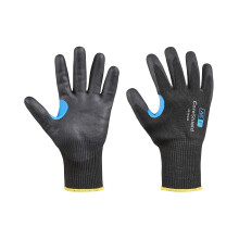 Honeywell CoreShield, 13 gauge HPPE/alloy/basalt black liner, nitrile micro-foam black coating, A6/F