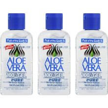 Fruit of the Earth Aloe Vera Gel 2 oz (56 g) (3er-Set)