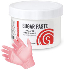 Paquete de Pasta de Azúcar - 12oz para Piel Sensible y Guantes (4 Piezas)