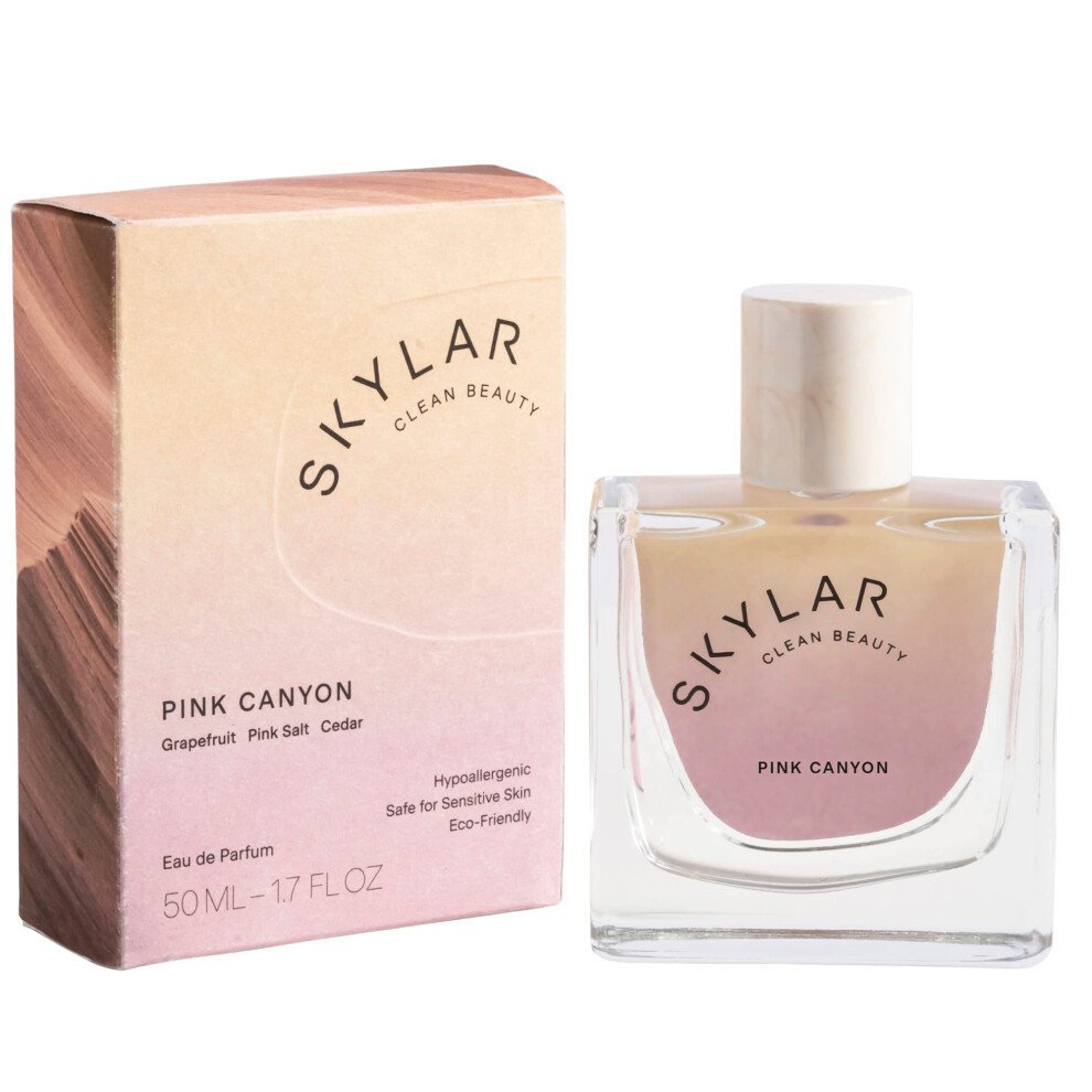 Skylar Pink Canyon Eau De Parfum Hypoallergenes Parfm Fr Damen Und Herren, Vegan Und Sicher Fr Empfindliche Haut Holziges Zitrusparfm Mit-image